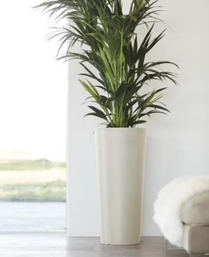 Ecopots Amsterdam kõrge pott, hallikasvalge, 66cm